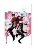 Young Avengers Presents 3 Cover: Wiccan and Speed Affiches par Jim Cheung