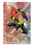 X-Men: First Class Finals 1 Cover: Beast and Angel Prints by Roger Cruz