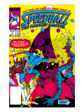 Speedball 1 Cover: Speedball Fighting Art by Ditko Steve
