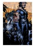 X-Men: Age of Apocalypse #1 Cover: Wolverine and Kirika Pôsters por Chris Bachalo X-Men: Age of Apocalypse #1 Cover: Wolverine and Kirika Pôsters por Chris Bachalo