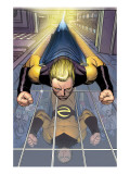 Sentry 4 Cover: Sentry Fighting Print by Romita Jr. John