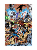 Avengers 99 Annual Cover: Captain America, Thor, Iron Man, Wonder Man and Avengers Posters by Manco Leonardo