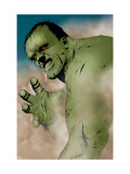 Hulk & Thing: Hard Knocks 1 Headshot: Hulk Charging Art by Jae Lee