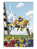 The Age Of The Sentry 4 Cover: Sentry Poster par Dave Bullock