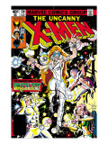 Uncanny X-Men #130 Cover: Dazzler, Cyclops, Grey and Jean Poster van John Romita Jr.