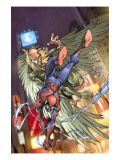 Marvel Age Spider-Man 1 Cover: Spider-Man and Vulture Art by Mark Brooks