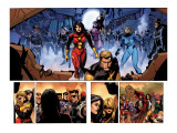 Secret Invasion 8 Group: Spider Woman, Invisible Woman, Pym and Hank Art by Yu Leinil Francis