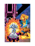 Fantastic Four V1 Cover: Galactus Print by Mike Wieringo