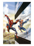 Amazing Spider-Man Family 5 Cover: Spider-Man and Spider-Girl Print by Ron Frenz