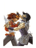 Arana #6 Cover: Arana and Amun Bilder av Mark Brooks Arana #6 Cover: Arana and Amun Bilder av Mark Brooks
