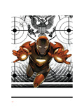 Invincible Iron Man 8 Cover: Iron Man Prints by Salvador Larroca