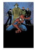 Marvel Age Spider-Man 9 Cover: Spider-Man, Big Man, The Ox and Enforcers Prints by Patrick Scherberger