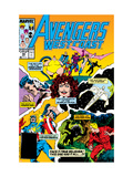 Avengers West Coast 49 Cover: Scarlet Witch Posters by Byrne John
