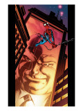 Ultimate Spider-Man #110 Cover: Spider-Man and Kingpin Crawling Plakater av Mark Bagley Ultimate Spider-Man #110 Cover: Spider-Man and Kingpin Crawling Plakater av Mark Bagley