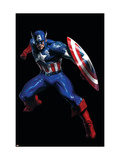 Secret War 3 Cover: Captain America Posters