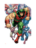 Avengers Classic 9 Cover: Wonder Man Print by Arthur Adams