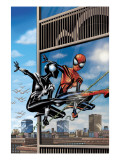 Spider-Girl 76 Cover: Spider-Girl Lifting Affiches par Ron Frenz