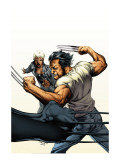Ultimate X-Men 67 Cover: Wolverine and Storm Poster par Tom Raney