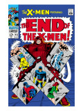 X-Men 46 Cover: Juggernaut, Cyclops, Beast, Angel, Grey, Jean and X-Men Posters by Werner Roth