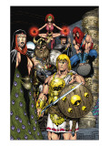 Exiles 56 Cover: Spider-Man, Mimic and Exiles Posters par Calafiore James