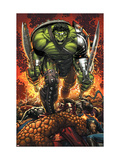 World War Hulk Prologue: World Breaker Cover: Hulk Posters van John Romita Jr.