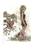 New Mutants #8 Cover: Collins and Laurie Plakat av Chris Bachalo New Mutants #8 Cover: Collins and Laurie Plakat av Chris Bachalo