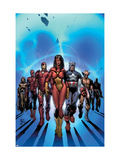 New Avengers 7 Cover: Spider Woman Art by David Finch