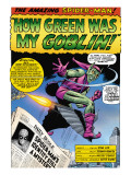 Dark Reign: The Goblin Legacy One-Shot Cover: Green Goblin and Spider-Man Prints by John Romita Sr.