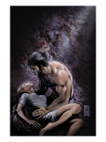 Wolverine 18 Cover: Wolverine and Native Prints by Robertson Darick