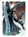 Spectacular Spider-Man 10 Cover: Spider-Man and Doctor Octopus Prints by Humberto Ramos