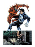 Daredevil Vs Punisher 1 Cover: Daredevil and Punisher Posters by Lapham Dave