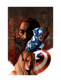 Captain America 36 Cover: Captain America and Black Widow Posters by Epting Steve