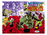 New Mutants Special Edition 1 Cover: Warlock, Wolfsbane, Magik and New Mutants Poster par Arthur Adams