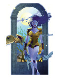 Exiles 41 Cover: Nocturne Art by Mizuki Sakakibara