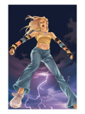 Runaways 10 Cover: Karolina Posters par Chen Jo