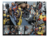 Uncanny X-Men #494 Group: Wolverine, Bishop, Colossus, X-23 and Hepzibah Poster av Billy Tan