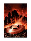 Captain America 8 Cover: Captain America Poster von Epting Steve