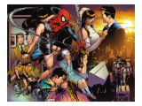The Amazing Spider-Man 545 Group: Spider-Man, Parker, Peter, Mary Jane Watson, and May Parker Posters par Joe Quesada