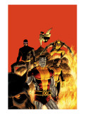Astonishing X-Men 13 Cover: Cyclops, Wolverine, Colossus and Shadowcat Art by John Cassaday