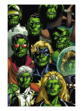 Secret Invasion: Who Do You Trust Cover: Namora Affiches par Phil Jimenez