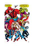 Giant-Size Avengers 1 Group: Giant Man Poster von John Buscema