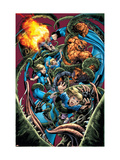 Fantastic Four #565 Cover: Thing Plakat av Bryan Hitch