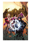 Marvel Comics Presents 12 Cover: Guardian and Man-Thing Posters by Segovia Stephen