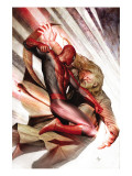 The Amazing Spider-Man 610 Cover: Spider-Man and Kaine Print by Granov Adi