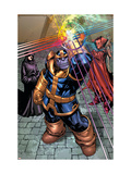 What If Newer Fantastic Four 1 Group: Thanos, Death and Mephisto Art par Patrick Scherberger
