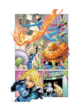 Marvel Knights 4 23 Group: Mr. Fantastic Print by Mizuki Sakakibara