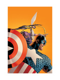 Avengers 77 Cover: Captain America, Wasp, Hawkeye and Avengers Prints by John Cassaday