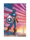 Captain America Theater Of War: America First! 1 Cover: Captain America Posters by Howard Chaykin