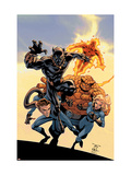 Fantastic Four Tales #1 Cover: Black Panther Pósters por Randy Green