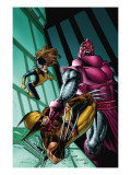 Wolverine: First Class 3 Cover: Wolverine, Shadowcat and High Evolutionary Posters by Salva Espin